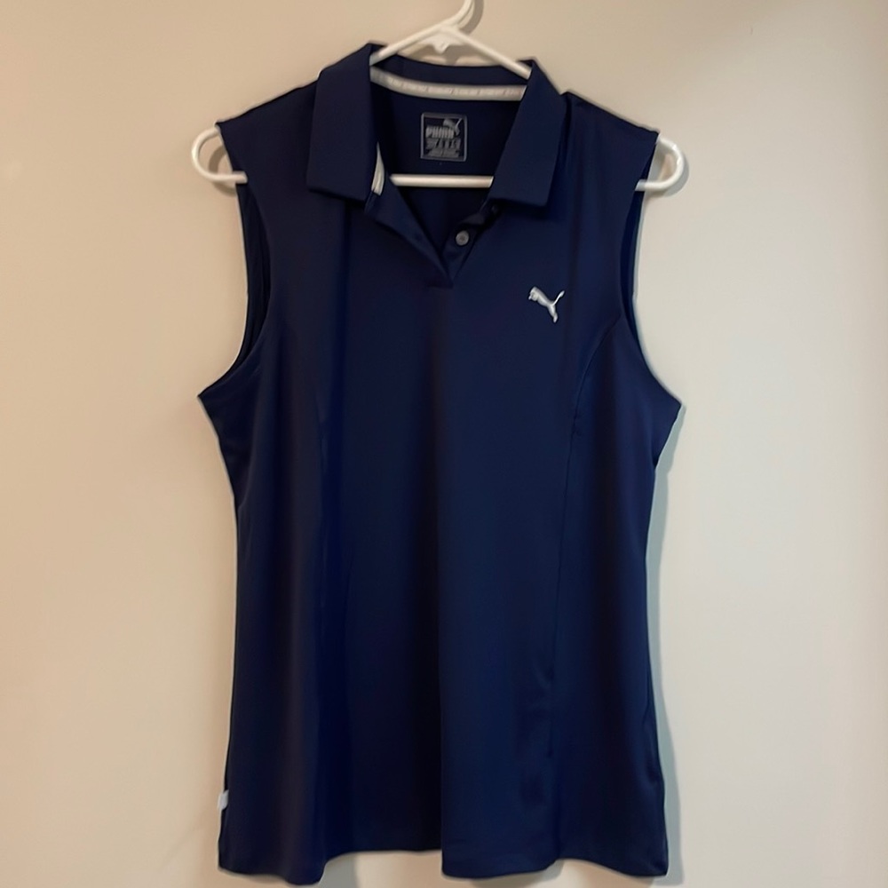 Women’s XL Puma sleeveless golf shirt